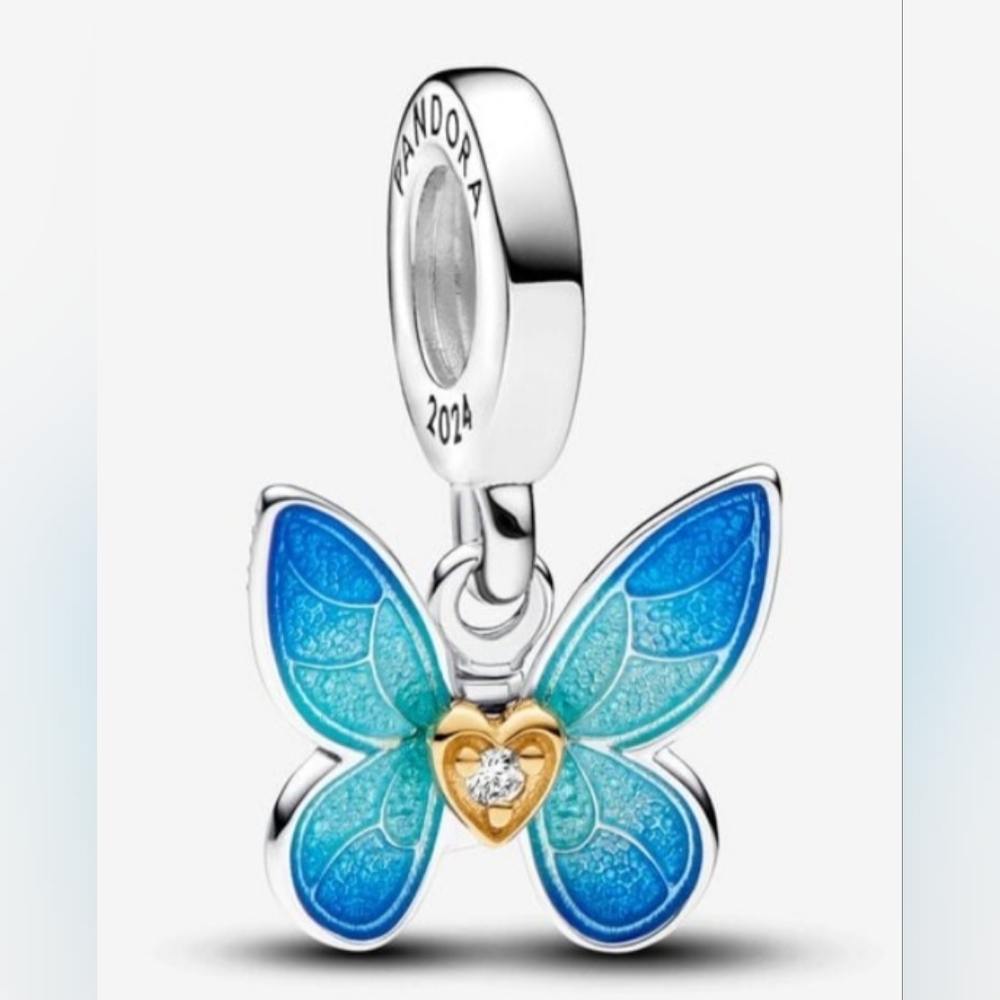 Pandora Club 2024 Butterfly Dangle Charm